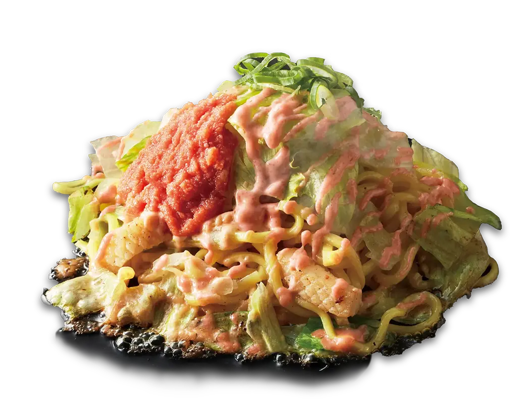 明太マヨレタス焼そば