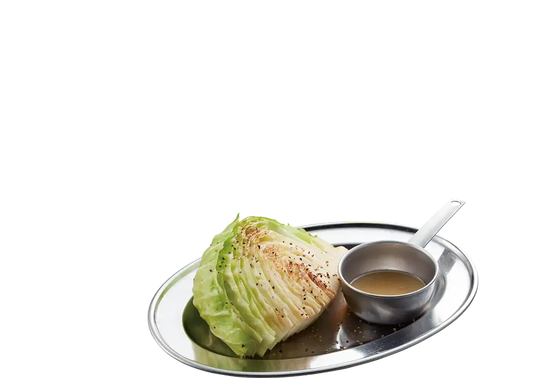 鉄板アンチョビきゃべつ