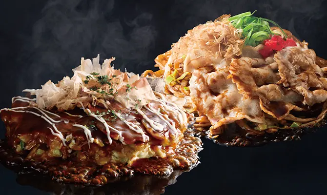 【おこはん宮島ページ】プロテイン セット 食べ放題・メニュー｜お好み焼本舗